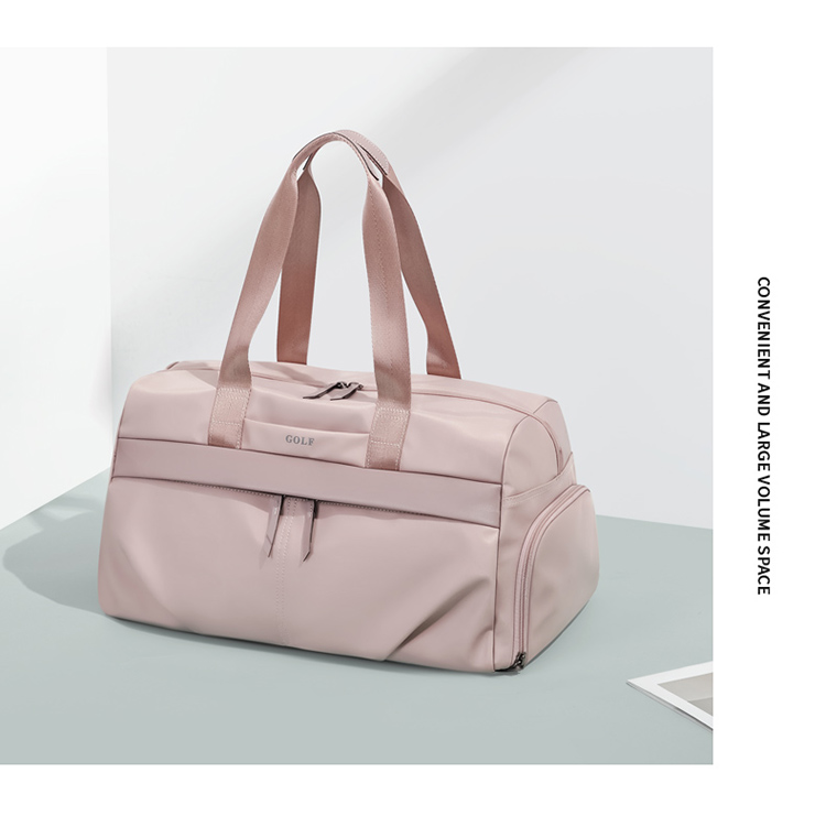 GOLF Travel Bag, Sports And Fitness Bag for Women, with Separate Shoe Compartment, Dry And Wet Separation, Handheld Luggage Bag for Business Trips And Travel, Shoulder Bag 9