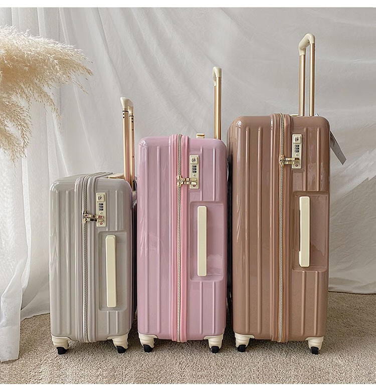 外交·官airway日系网红旅行箱万向轮学生行李箱女超轻拉杆箱登机箱