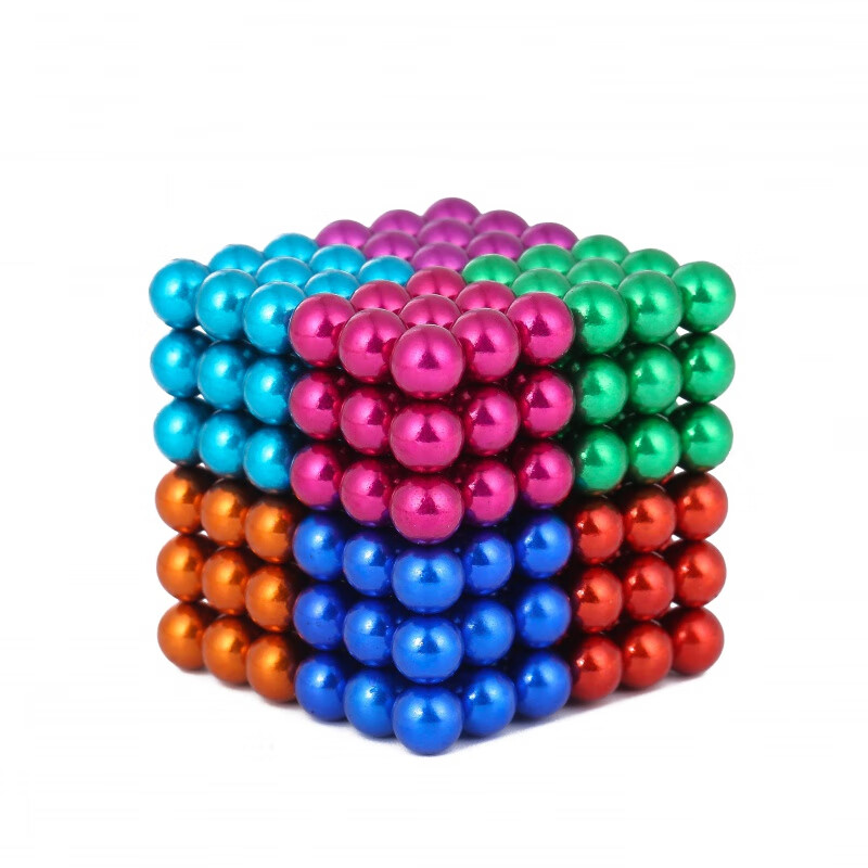 定制巴克球1000颗强力磁铁强磁圆形彩色吸铁石玩具磁力棒魔力磁珠