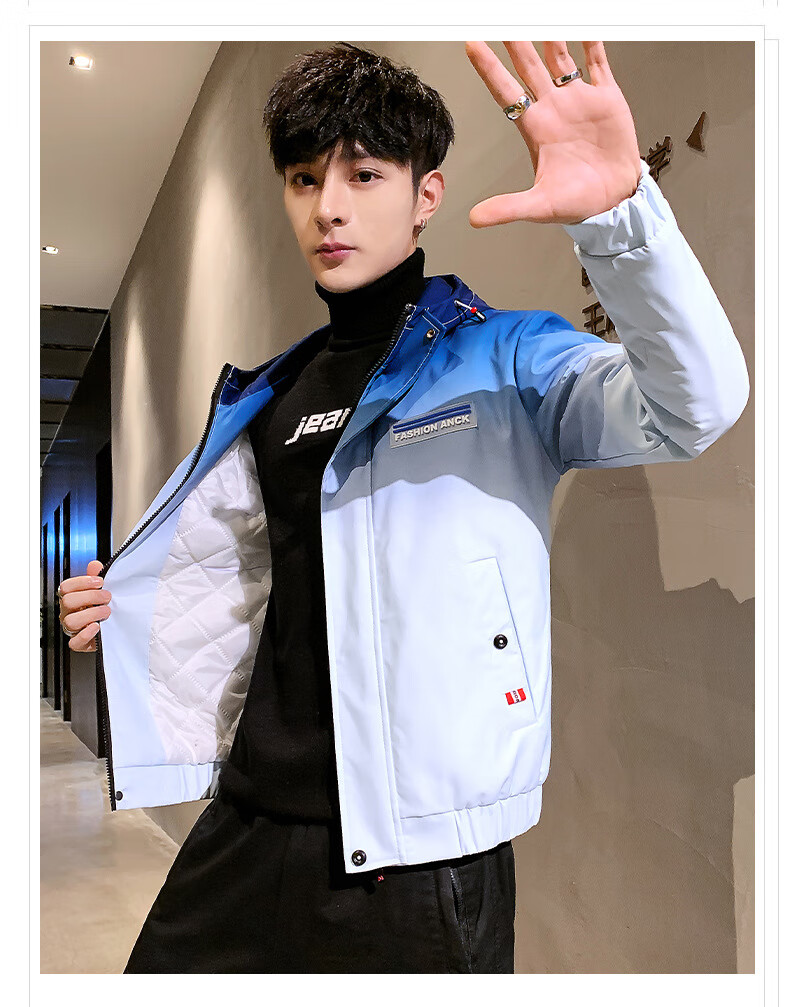 【暖冬上新】卡帝乐鳄鱼cartelo棉服男加绒加厚秋冬季男装加棉加厚