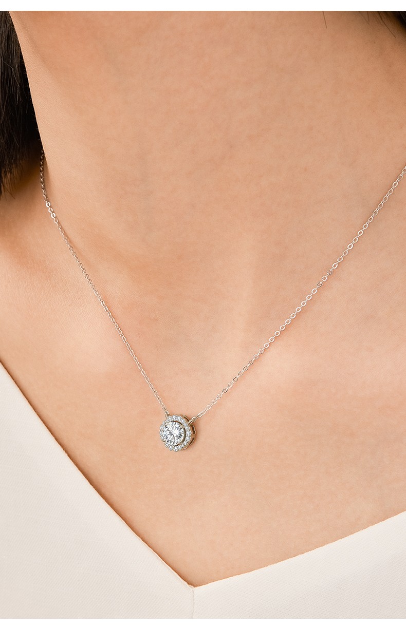 kader卡蒂罗星芒项链镶锆石女士时尚饰品吊坠送老婆女友纪念日生日520