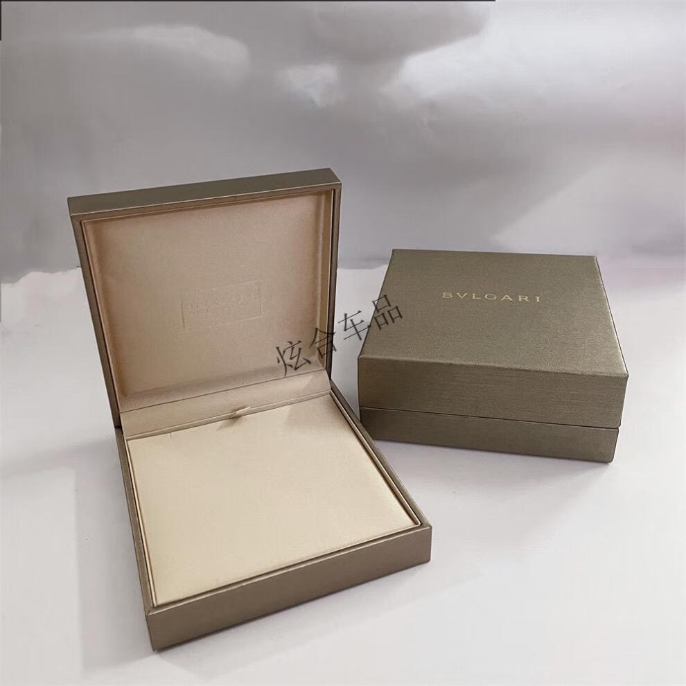 天南兄弟 定制bv宝格丽专柜小红人项链手链耳钉手镯戒指首饰盒包装盒