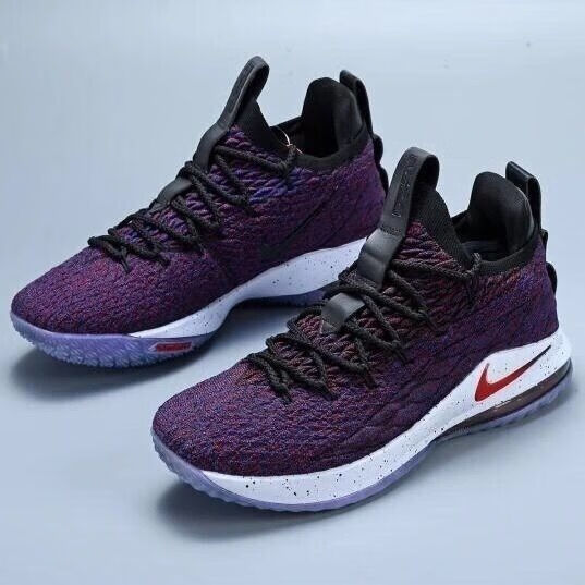 詹姆斯篮球鞋15代男子气垫运动跑步球鞋耐磨减震水泥地实战战靴