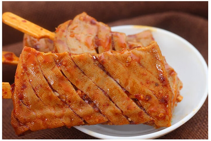 湘派兰花串豆腐干刘师傅乡里味豆干26克30包湖南武