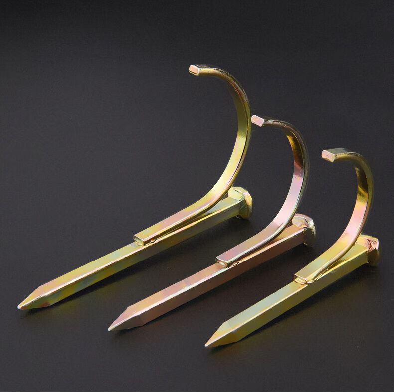 pvc管ppr水管钩钉固定钉管卡钉20卡勾钉5铁线管u型钉管码水泥钢钉 水