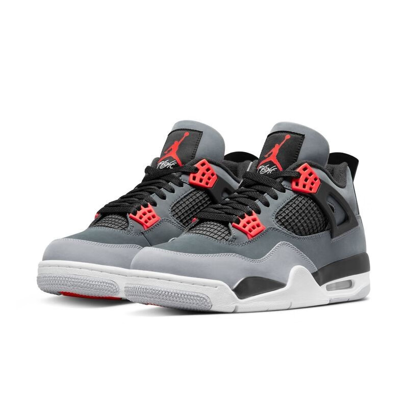 耐克(nike)jordan 4 aj4 乔4男子篮球鞋 ct8527 dh6927-111灰白黑水泥