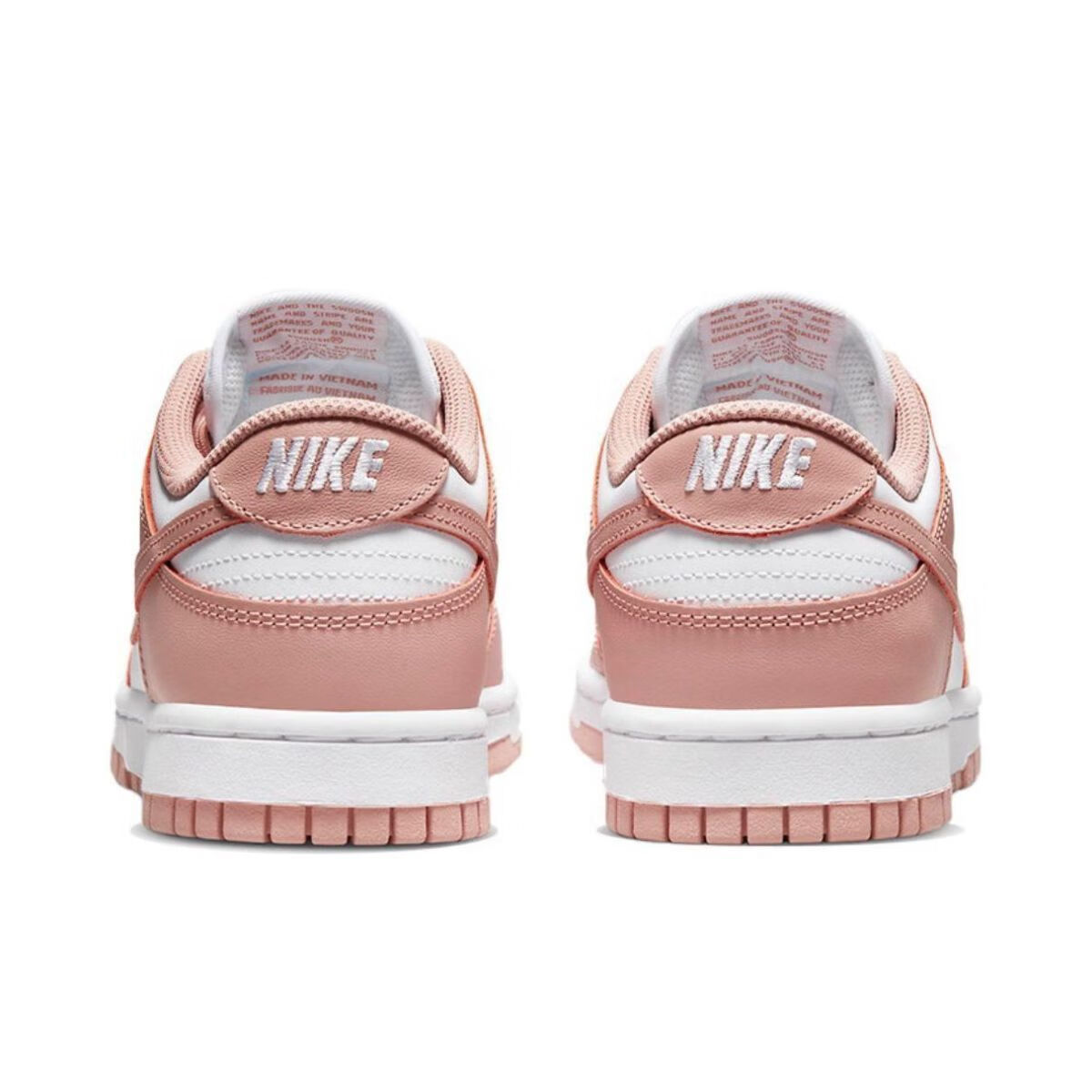 【官方旗舰】aj新款dunk low rose whisper玫瑰粉女款复古休闲滑板鞋