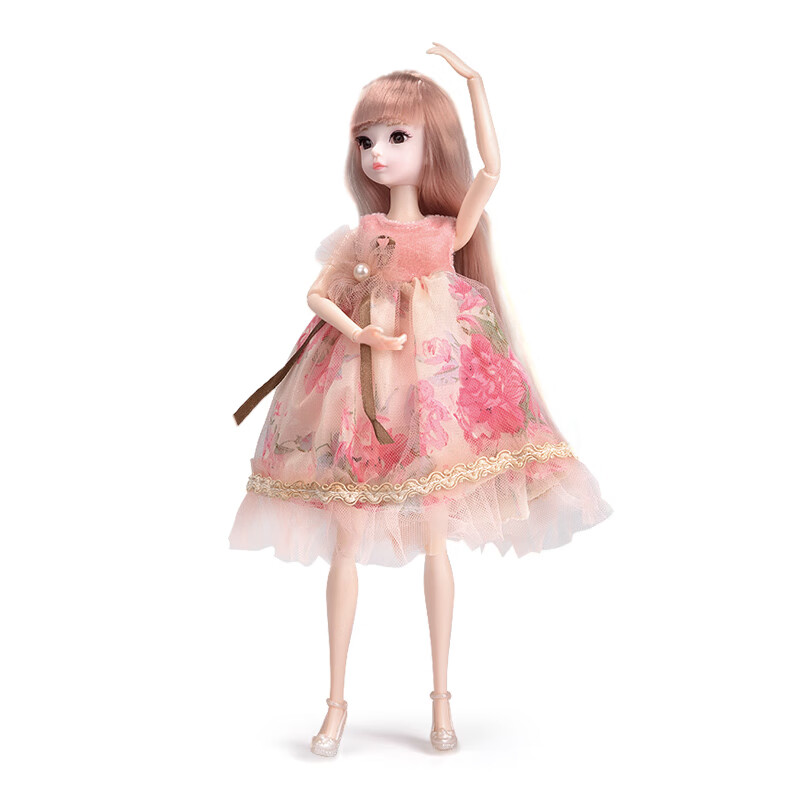 30厘米娃娃玩具女孩礼物大长腿洋娃娃公主时尚可爱婚纱娃娃礼盒 a款