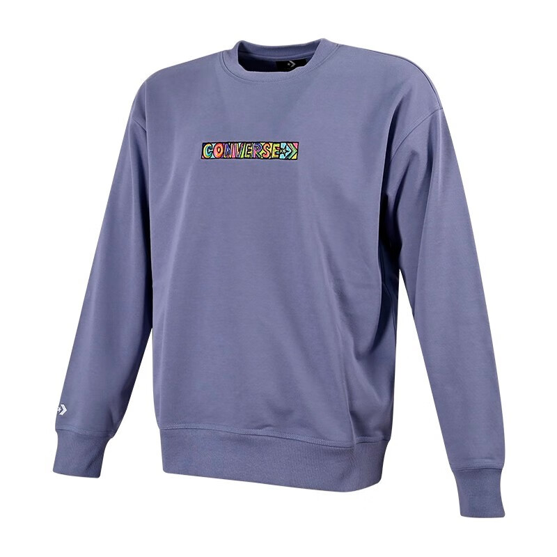 胜道运动 converse匡威秋新款刺绣长袖圆领卫衣中性套头衫 10023777