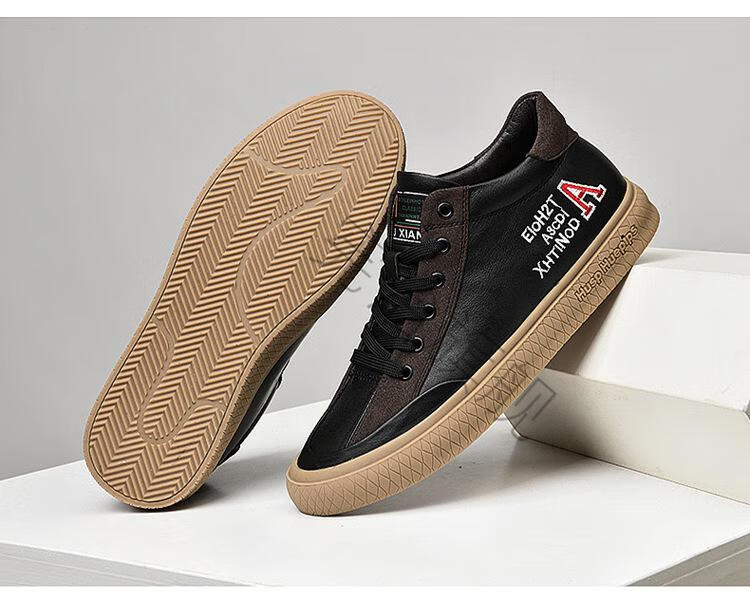 kuse/库瑟好鞋不跳脚意大利工匠专业级隐形增高鞋男鞋休闲板鞋2022