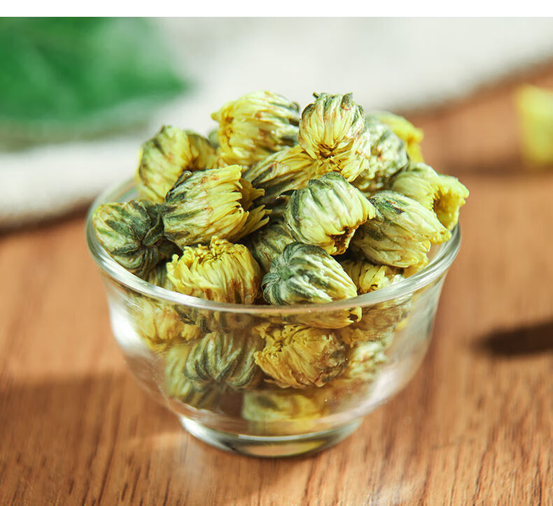 北京同仁堂原料菊花茶胎菊桐乡胎菊王胎菊茶杭白菊配枸杞金银花大罐