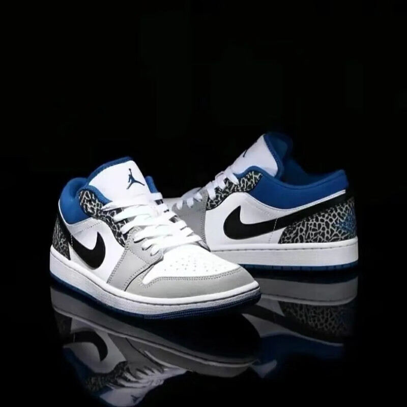 耐克nike男鞋airjordan1lowaj1乔一男子低帮休闲篮球鞋553558dm