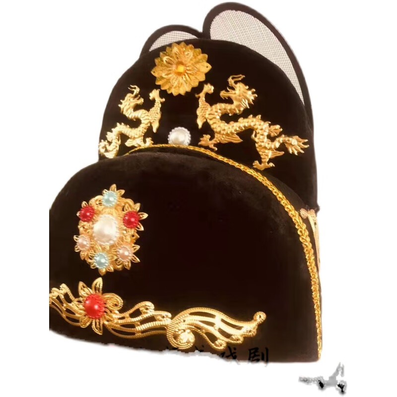 服明制官帽乌纱帽翼善冠婚服新郎中式婚礼汉服帽首服飞鱼锦衣卫帽子