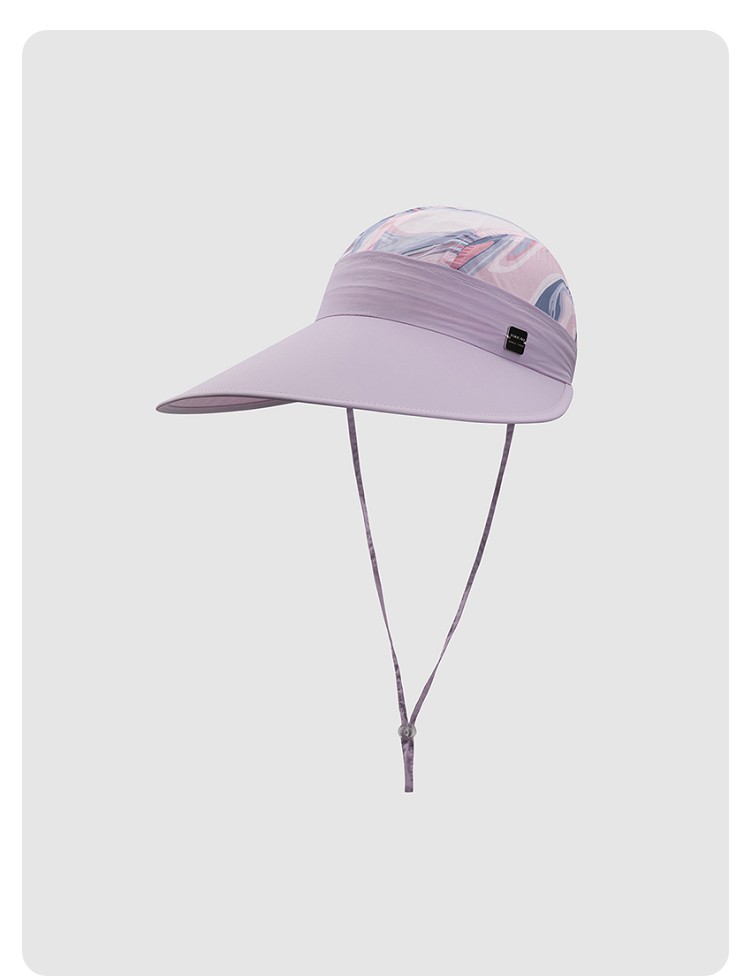 探路者帽子22春夏户外休闲运动可拆卸轻便时尚大帽檐时尚百搭遮阳帽