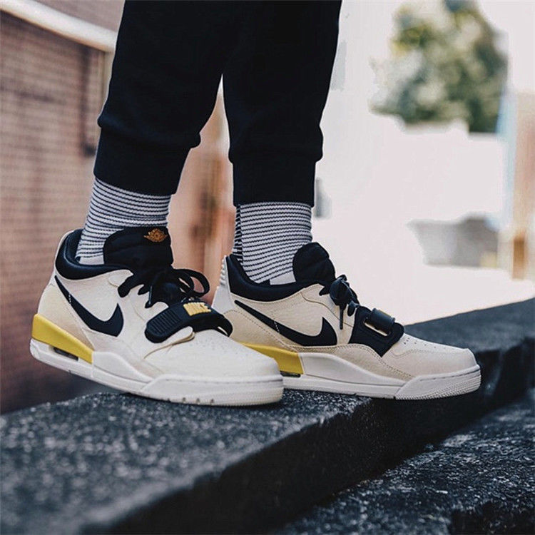 正确版纯原1/1纯原aj312 low低帮篮球鞋legacy橘黑色 香草男女同款