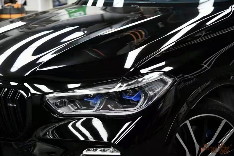 利欧贝利欧贝tpu超亮钢琴黑汽车改色膜亮黑全车改色贴膜漆面车衣保护