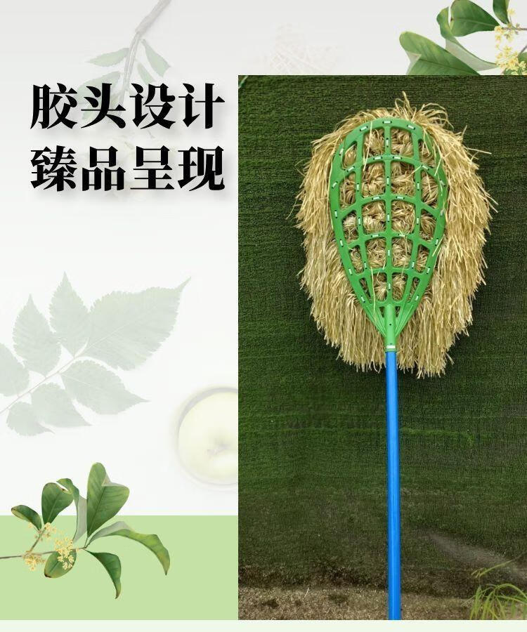 阙之羡 软塑料丝环卫竹大扫把马路学校编织袋扫帚公路工厂物业清扫