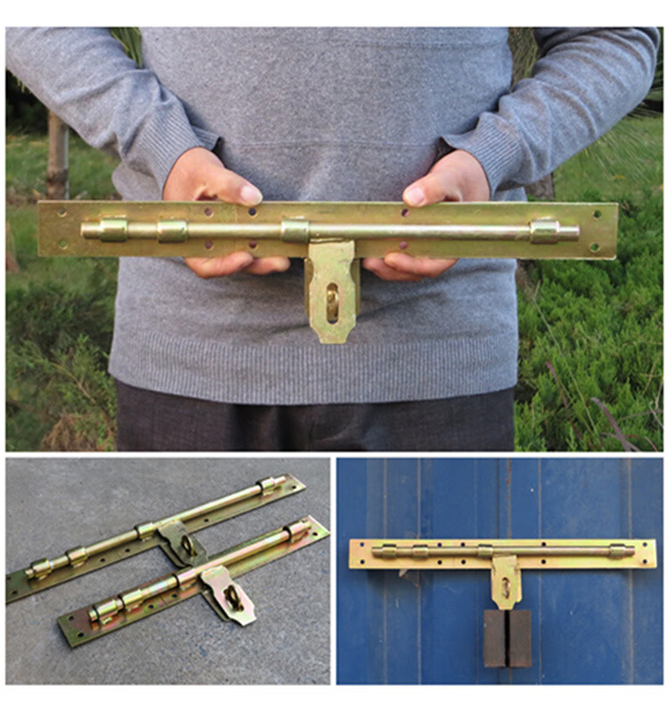 加厚加粗老式木门大门销插销家用门栓防盗门门扣焊接五金配件搭扣 300