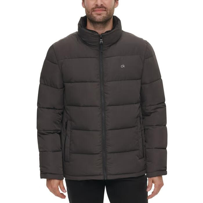 calvin klein凯尔文·克莱恩ck男士羽绒服立领拉链防风防水保暖舒适