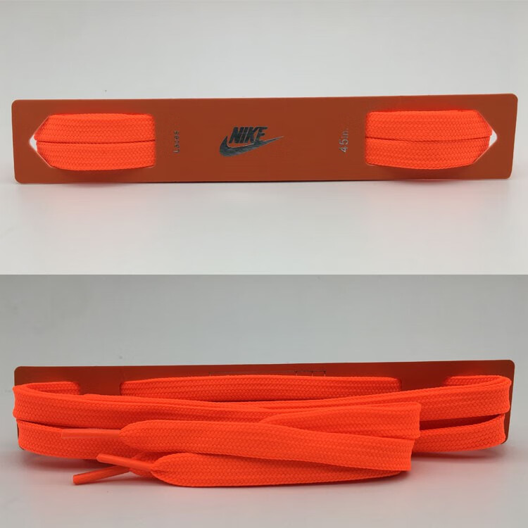 耐克(nike)适配耐克鞋带nike休闲鞋运动鞋双层扁平鞋带原装男女扁带鞋