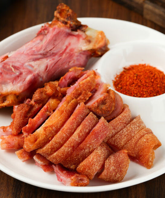 5折 【严选】润轩德国咸猪手 风味咸猪蹄膀脆皮猪肘生制半成品酒店