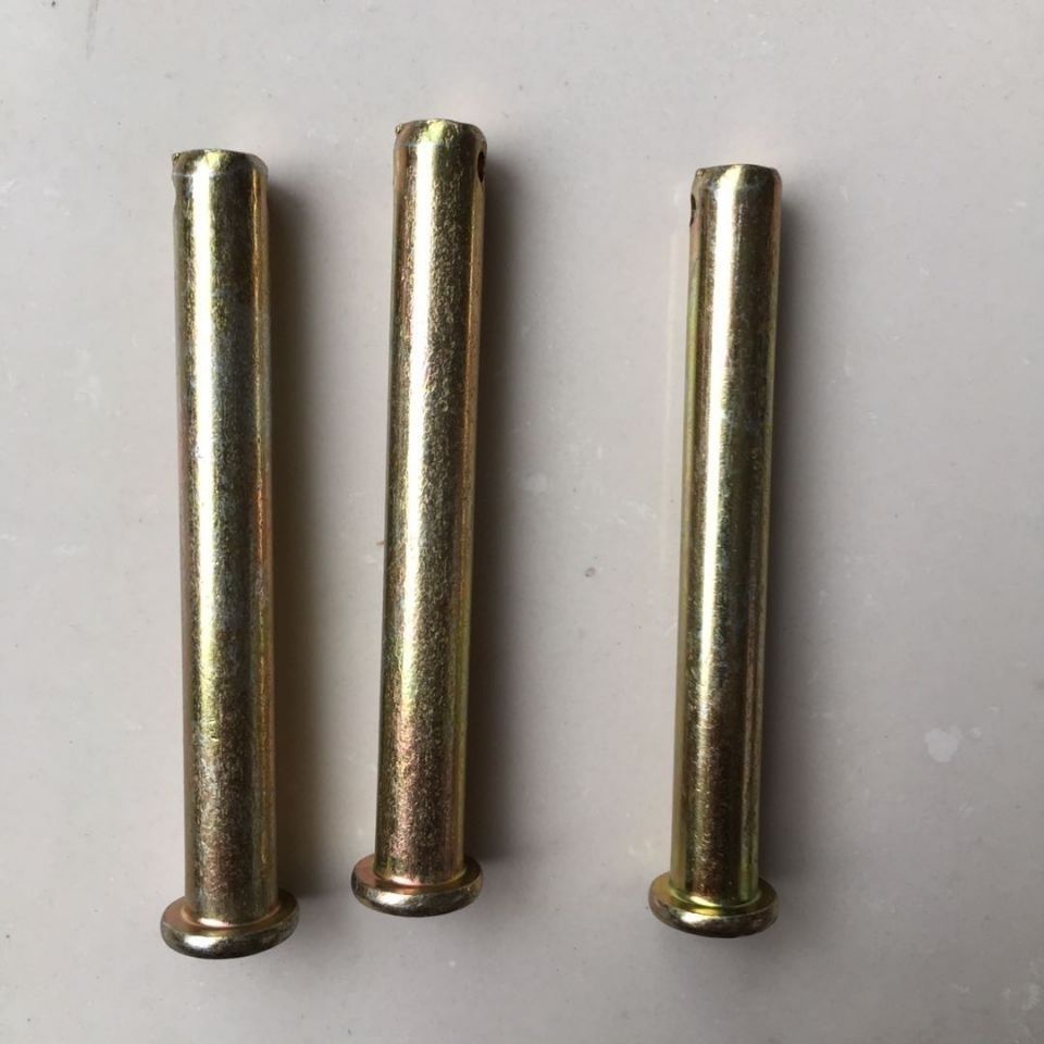 农用三轮车电动三轮车车厢合页销子销轴各种平头销轴 24*150 3个