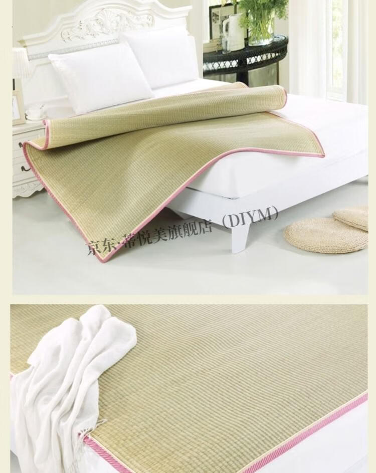 灯芯草席 灯芯草凉席儿童凉席双面凉爽蔺草席幼儿园席子婴儿床席宝宝