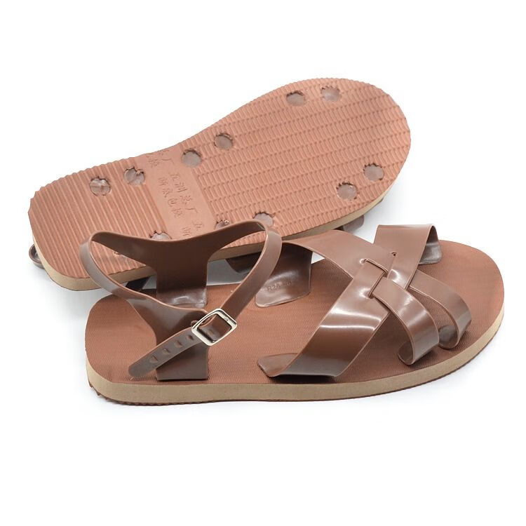 男款超大码户外沙滩凉鞋泡沫凉鞋男士夏季老式复古男鞋潮80后90后儿时