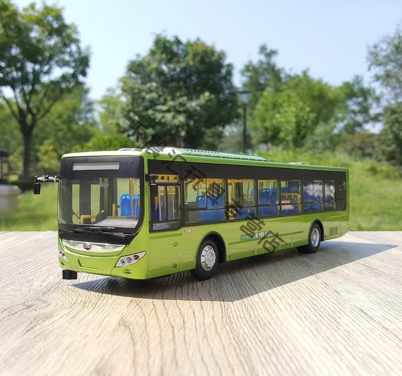 宇通客车 yutong 纯电动客车 e12 合金巴士模型 车模1:42 宇通e12纯