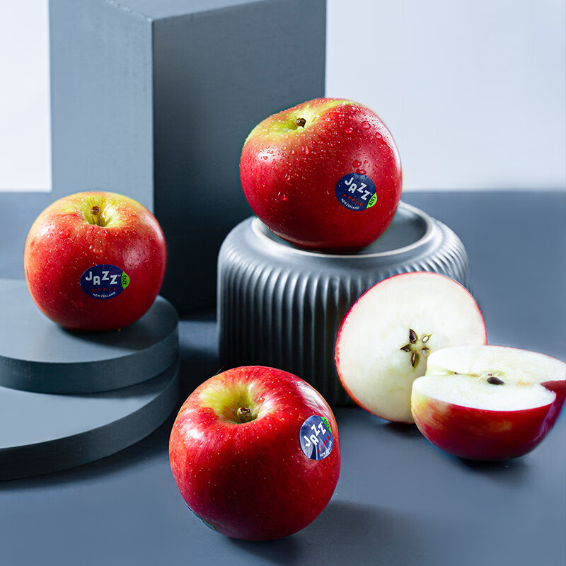 2021新品苹果水果新西兰爵士苹果8粒礼盒装整箱小果新鲜 精选 2筒