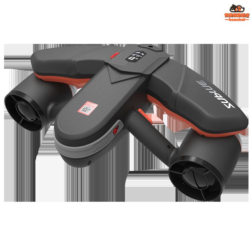 水下推进器sublue navbow水下推进器手持小型电动助力潜水游泳 极光绿