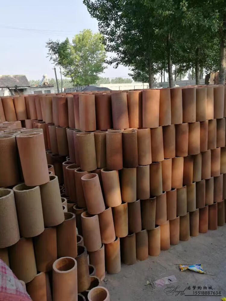 炉膛内胆耐火炉内胆原装圆孔配件泥土灶具陶土结实内胆取暖煤炉