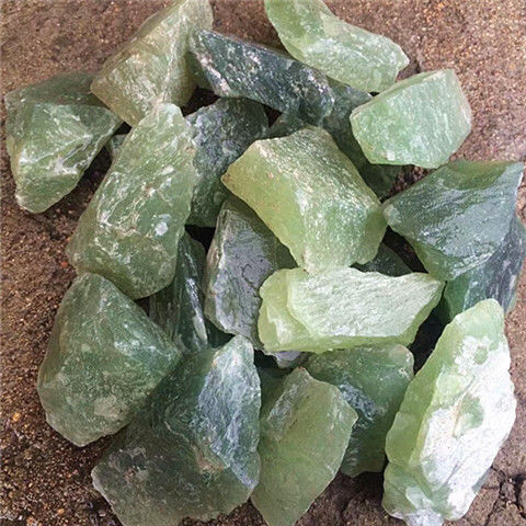 岫玉原料 岫玉原料 原石大块毛料 籽料裸石玉石边角料雕刻玉器sn7760