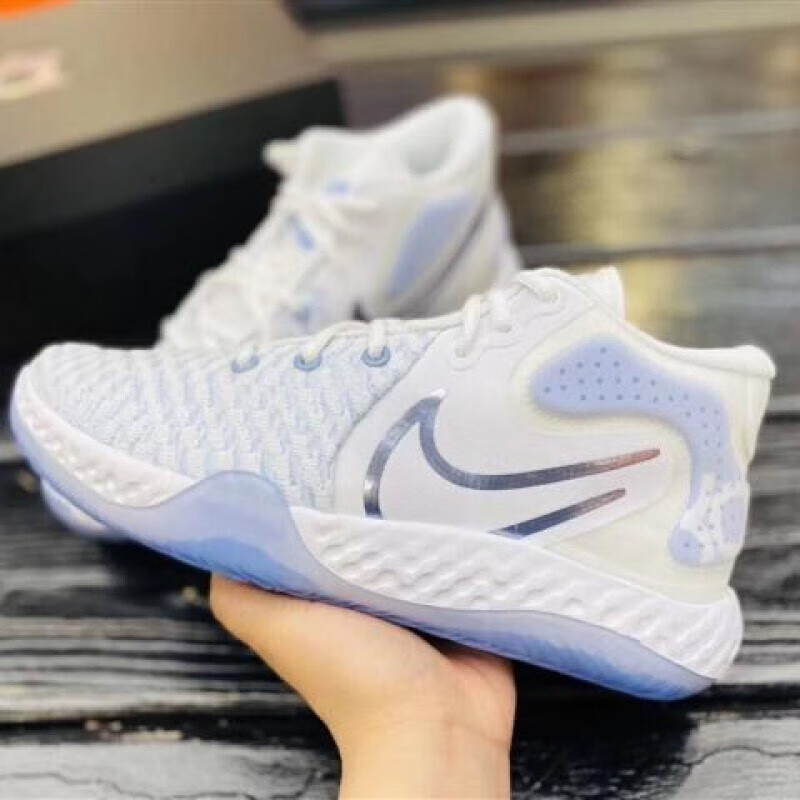 捡漏 耐克nike kdtrey5viiiep杜兰特5简版实战篮球鞋ck2089-100 灰黑