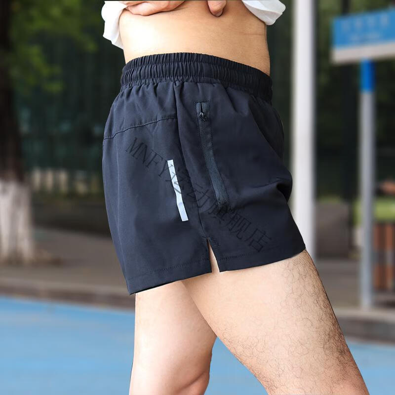 支持国货李宁运动系列速干运动服马拉松三分裤跑短裤带内衬体育生体