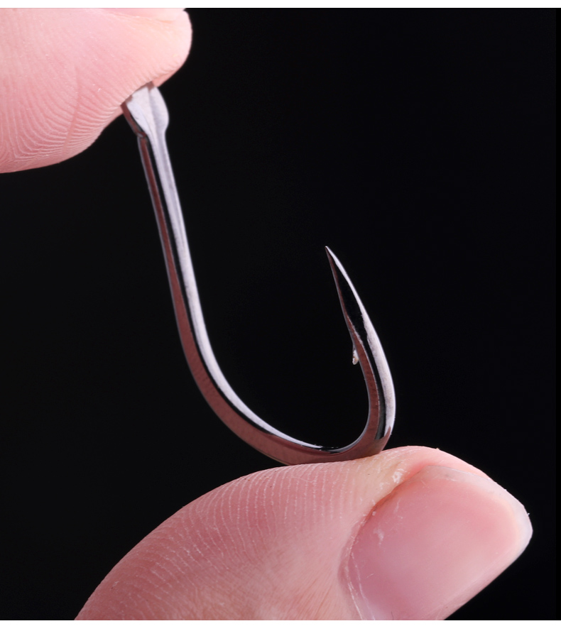 鱼钩 大物钩 青鱼钩草鱼钩散装新型进口巨物钩不跑鱼的大号鲟鱼钩 15