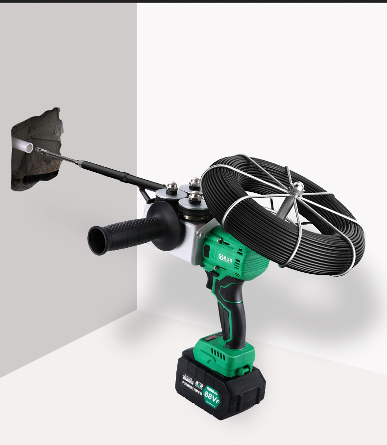 穿线机全自动电工穿线器电动拉线拽线神器电动引线器穿管器 双电机穿