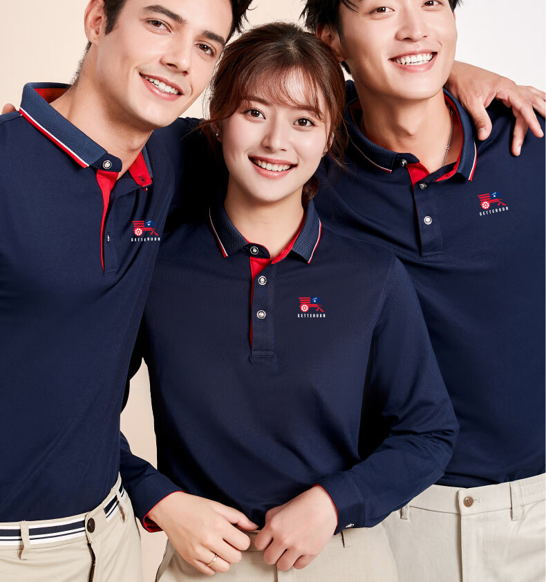 长袖polo衫定制同学聚会班服t恤定制印logo团队工作服t恤印制文化衫