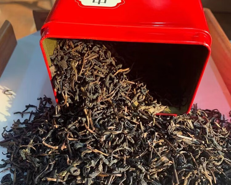 山西洪洞大叶茶桶装罐两桶共400g齐老鲁干烘焦香黄大茶叶屯留特