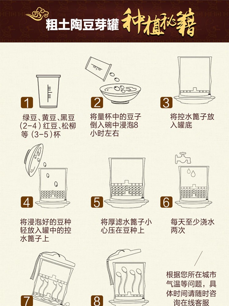 豆芽机家用发豆芽生豆芽罐豆牙盆桶家庭小型自制绿豆大容量転喆堂弭黎