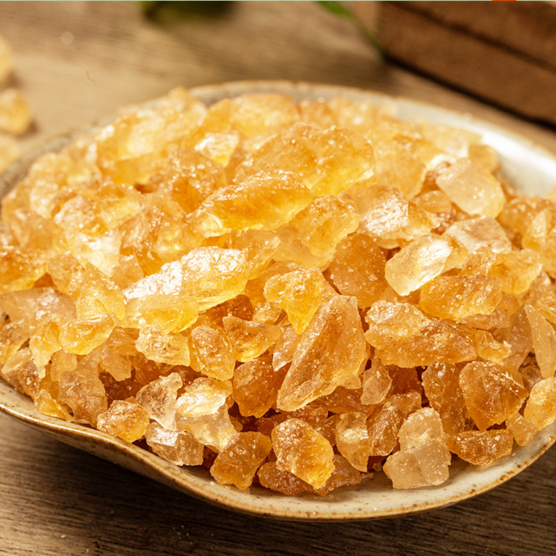 云南黄冰糖老冰糖多晶小粒冰糖碎正宗纯手工甘蔗罐装散装 750g*1罐*