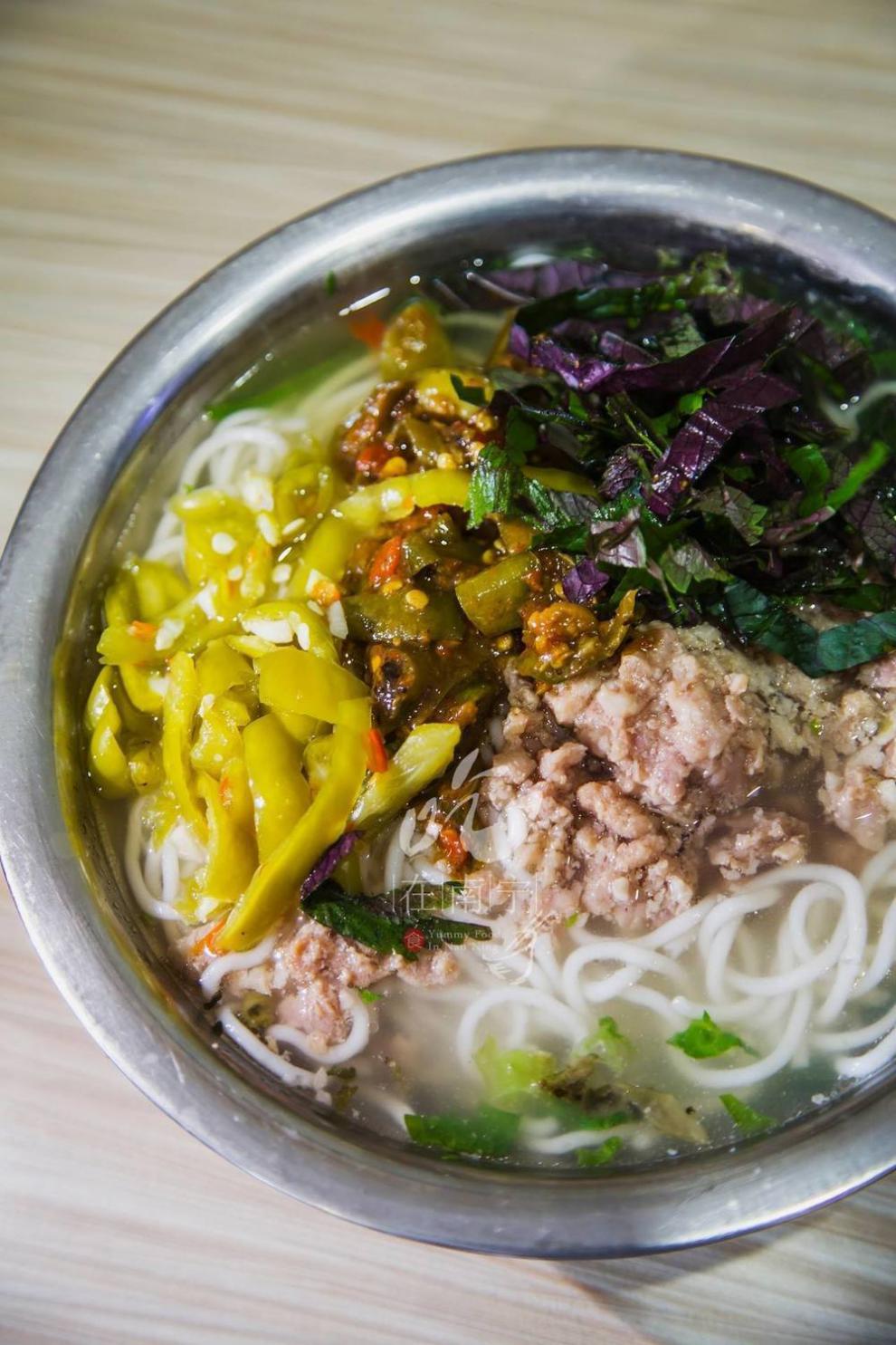 邕宁蒲庙生榨粉干广西南宁特产酸粉发酵米粉馊味马山