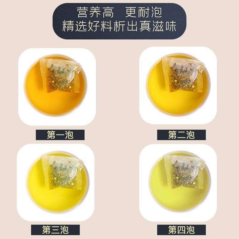 6，【輔助血壓】同仁堂同仁茶輔助血壓茶保健品川牛膝丹蓡菊花桑葉等茶輔助血壓茶 同仁茶20袋*4盒（40天量） 川牛膝丹蓡菊花桑葉等