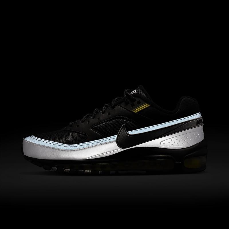 耐克nike男鞋airmax97bw子弹头气垫跑鞋运动鞋ao2406blueredsilblk6