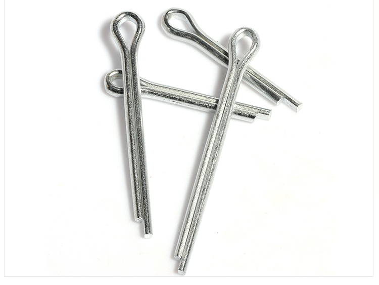 定制b91碳钢镀锌开口销卡销 哨子发夹销a3钢u形销钢肖插销m2 m2.