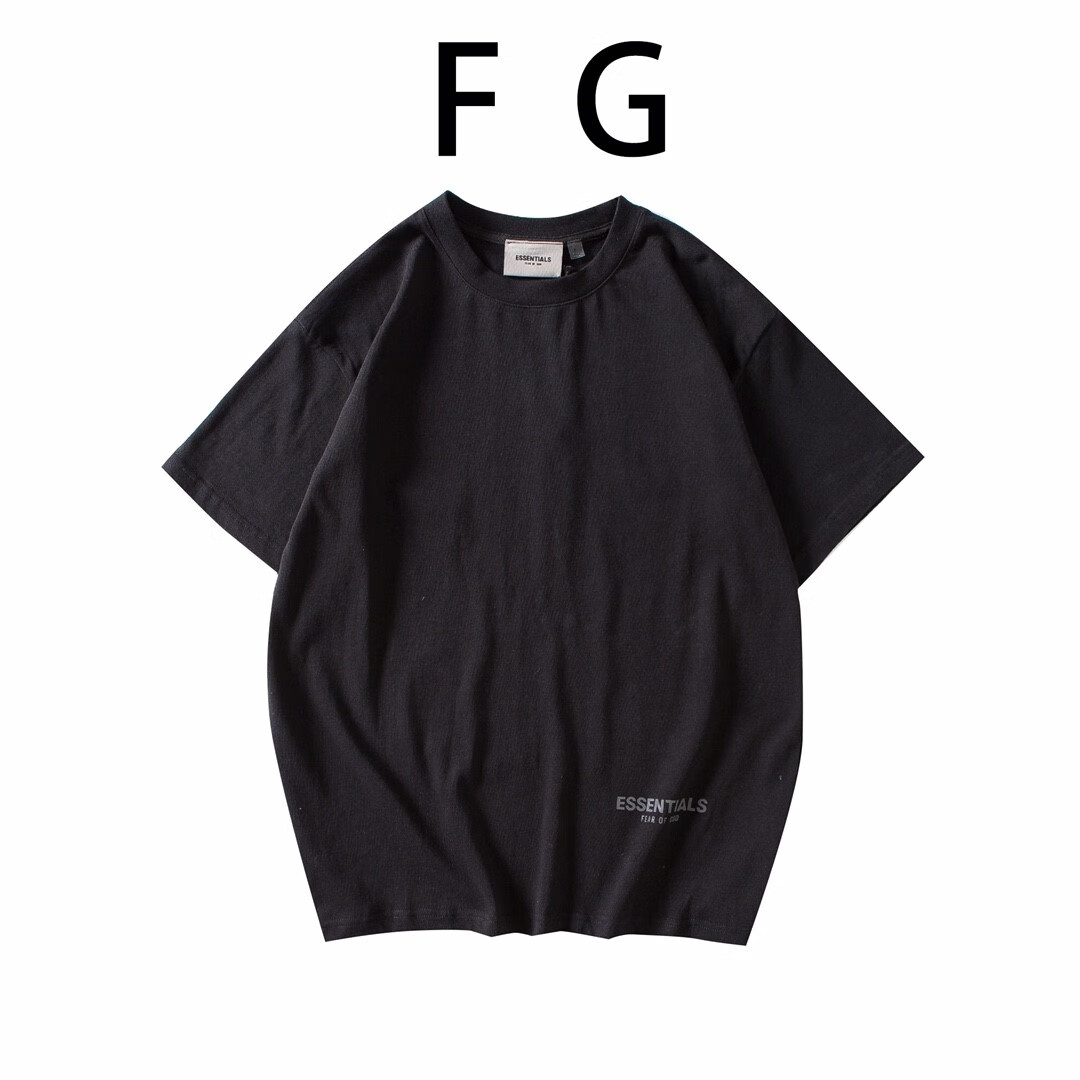 fog短袖男fg富贵第七季fogt恤高街美式abc重磅反光t恤eentiala 白色 m