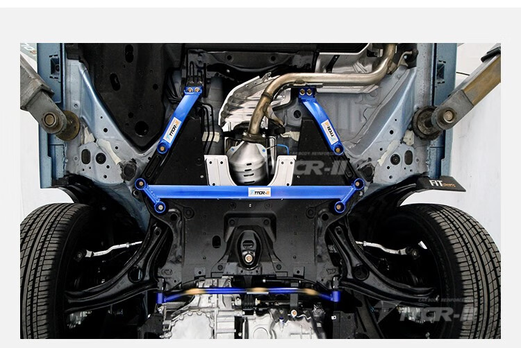 ttcr三代四代飞度gk5顶吧gr9来福酱平衡杆底盘加强车身强化改装件 21