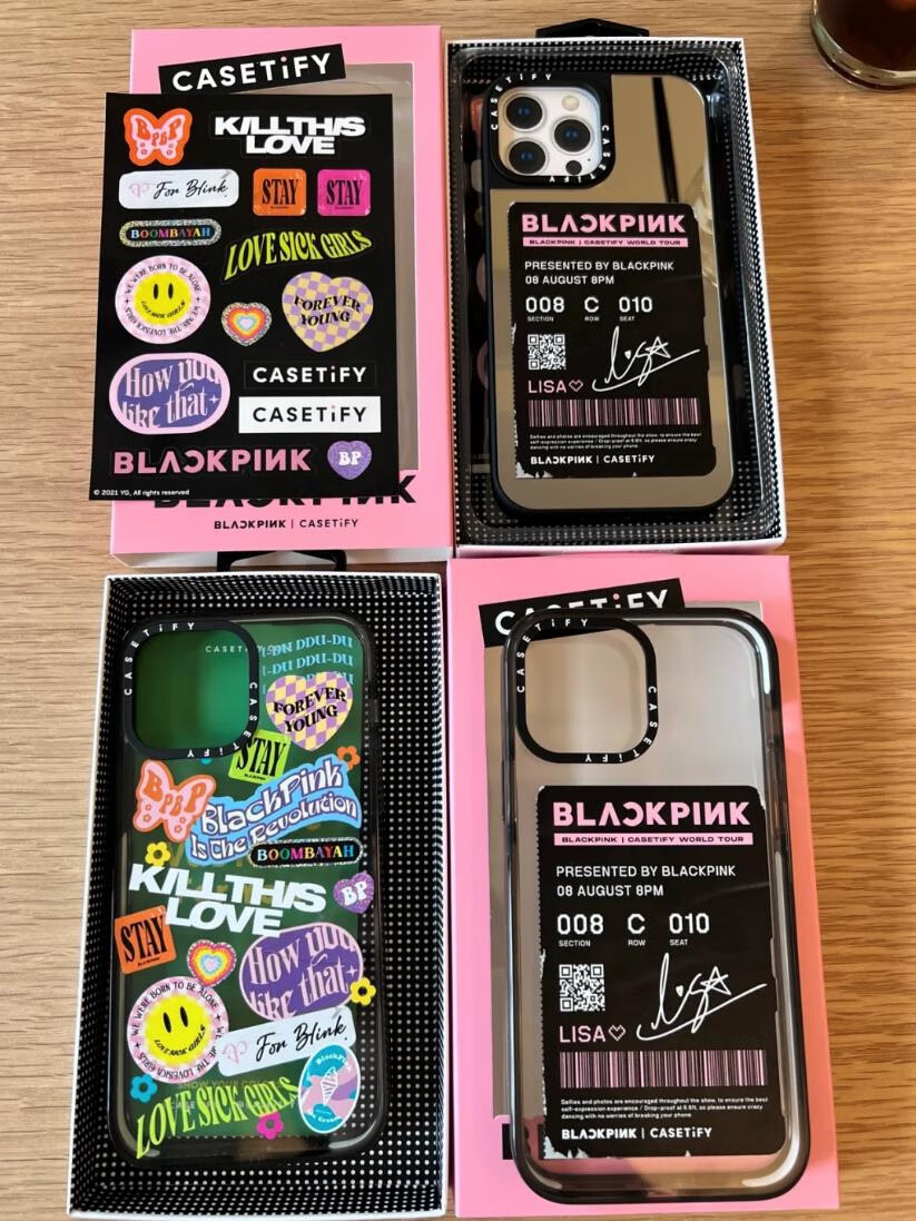安格里 casetify联名手机壳blackpink手机壳适用苹果14pro女团联名13