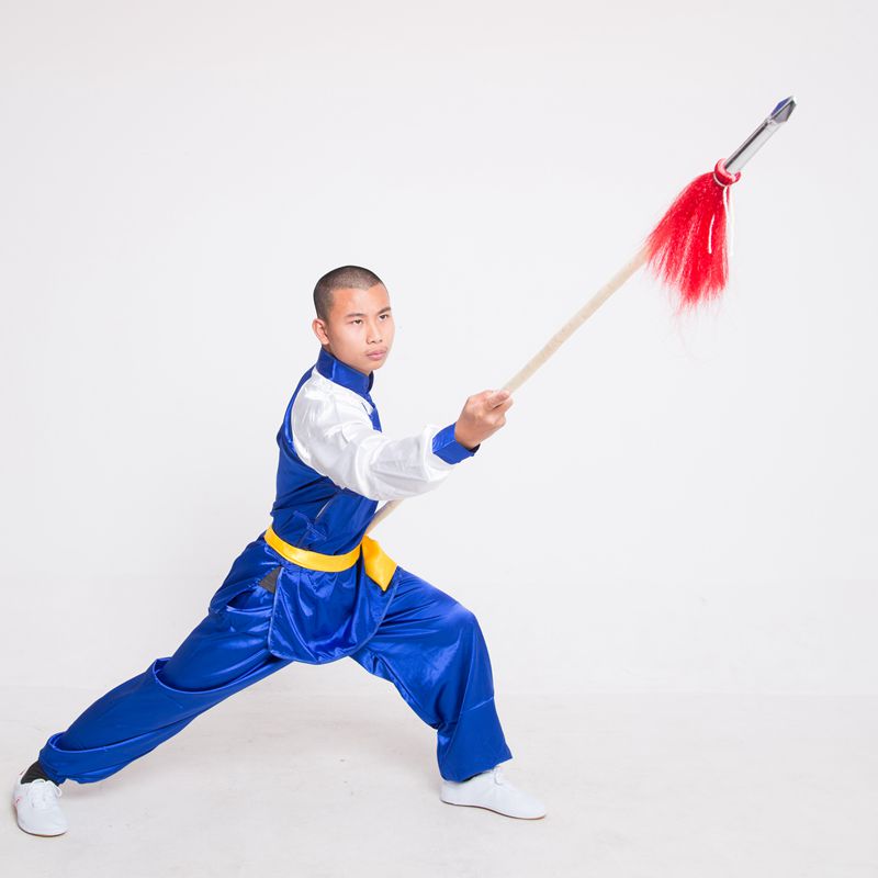 武术竞赛红缨枪国家武术套路规定武术枪武术器械红缨枪白蜡杆枪杆儿童
