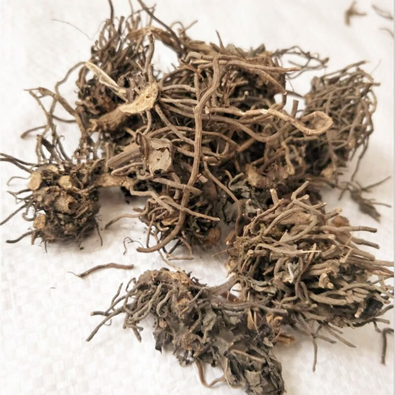 潽禧草堂中药材四块瓦别名四叶对四叶细辛四大天王四叶黄500克